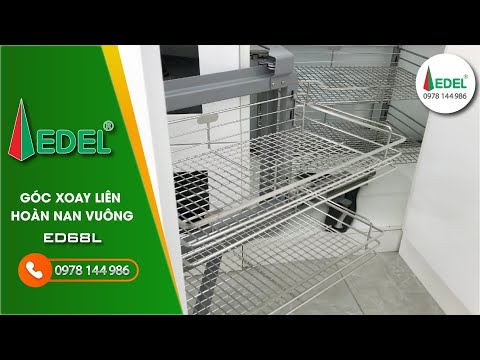 Kệ góc liên hoàn Edel ED-68L/68R 1