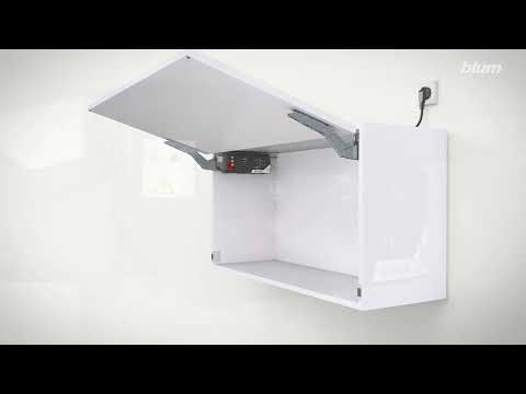 Tay nâng Blum Aventos HK top ServoDrive - lắp đặt