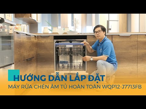 Malloca l Hướng Dẫn Lắp Đặt Máy Rửa Chén Âm Tủ Hoàn Toàn