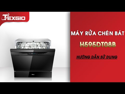 Máy Rửa Bát Texgio TG-H595DT08B | Hướng dẫn sử dụng