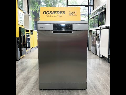 Review chế độ rửa nhanh 29 phút của máy rửa bát 13 bộ Rosieres