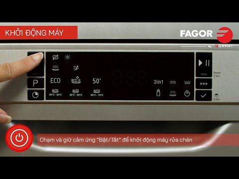 Máy rửa bát độc lập FAGOR 3LVF-62S - HDSD