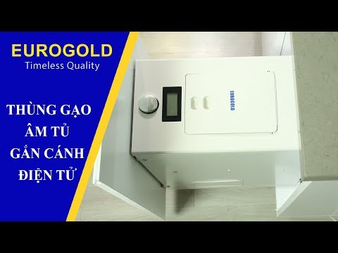 THÙNG GẠO ÂM TỦ GẮN CÁNH ĐIỆN TỬ - Phụ Kiện Tủ Bếp Eurogold| Eurogold Vietnam