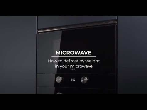 How to Defrost by Weight in the Microwave | Teka Academy