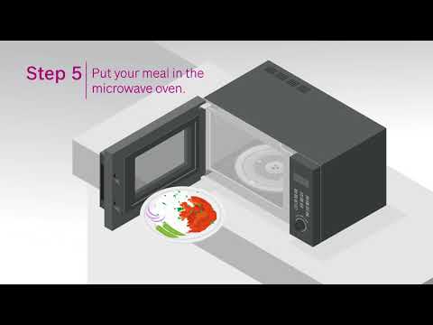 How to quickstart your Bosch Microwave Oven