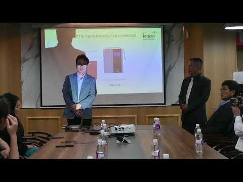 Phát biểu của CEO IONPIA Hàn Quốc