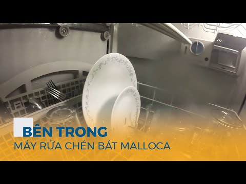 Máy rửa chén âm tủ Malloca WQP12-J7309E 2