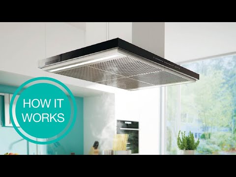 How It Works: Island Hood • Kitchen Hoods by Gorenje