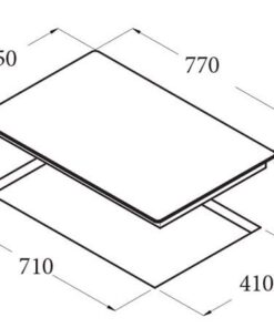 Bếp từ Cata IB 772 1 kich thuoc lap dat bep tu cata IB 772
