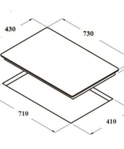 Bếp từ Cata IB 073 DC 2 kich thuoc lap dat bep tu cata ib 073 dc