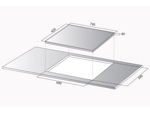 kich thuoc lap dat bep tu kocher DI 6900A