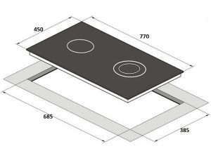 kich thuoc lap dat bep tu kocher DI 808GE