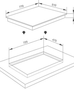 Bếp từ Malloca MH 04I BM 1 kich thuoc lap dat bep tu malloca MH 04I BM
