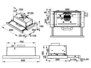 kich thuoc lap dat may hut mui hafele HH TI90D