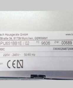 tem san pham bep tu bosch PIJ651BB1E