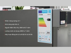 Máy rửa bát Dmestik ES14-02 SM 4 chuc nang may rua bat dmestik ES14 02 SM