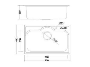 kich thuoc lap dat chau rua bat malloca ms 1020