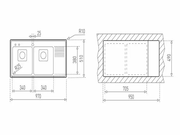 kich thuoc lap dat chau rua bat teka FRAME 2B1.2D