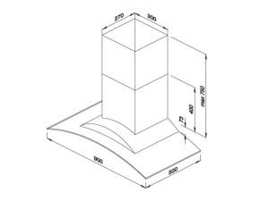 kich thuoc lap dat may hut mui malloca MC 9085 750 LCD