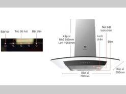 Máy hút mùi Electrolux EFC736GAR 2 thong so ky thuat may hut mui electrolux efc736gar