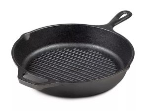 chao gang lodge round grill pan 26cm