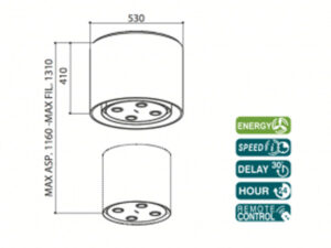 Máy hút mùi Faber LUXIA 1 hinh anh lap dat may hut mui faber luxia