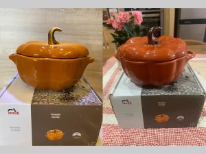 vo hop noi gang staub pumpkin cocotte orange 24cm