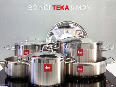 bộ nồi bếp từ Teka