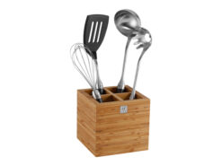 hinh anh thuc te muong muc mi zwilling twin pure black spaghetti spoon