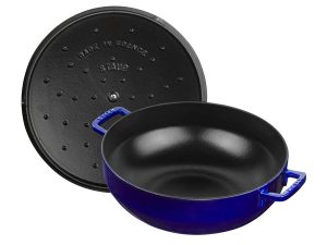 Nồi gang Staub Bouillabaisse Cocotte Blue 28cm 4 san pham noi gang staub bouillabaisse cocotte blue 28cm