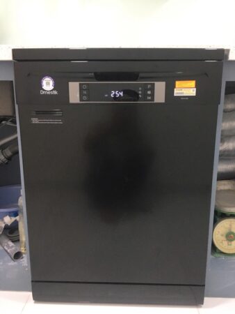 Máy rửa bát Dmestik lắp đặt thực tế tại nhà khách