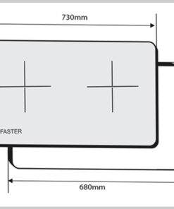 Bếp từ Faster FS 728I 1 kich thuoc lap dat bep tu faster fs 728i