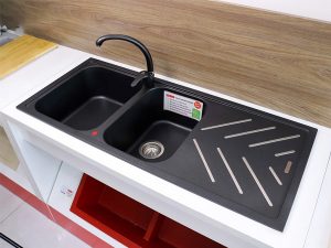 Chậu rửa Carysil BEC2 6 hinh anh lap san pham chau rua carysil bec2