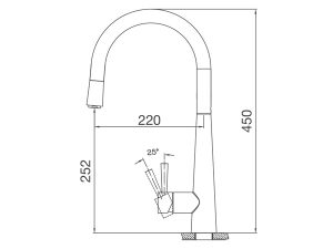 kich thuoc lap dat voi rua bat malloca k095s