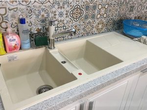 Vòi rửa bát Carysil G-2780 5 thuc te lap dat voi rua bat carysil g 2780