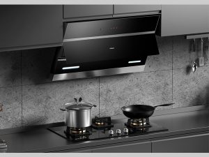 hinh anh lap dat may hut mui robam a676