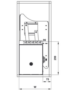 kich thuoc gia bat di dong hafele lento son nano tron 800mm