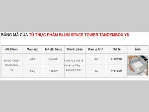thong so ky thuat tu do kho 5 tang blum space tower tandembox y6