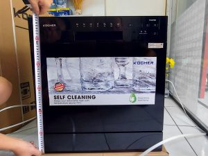 Máy rửa bát Kocher KDEU-8838BL 6 kich thuoc lap dat may rua bat kocher kdeu 8838bl