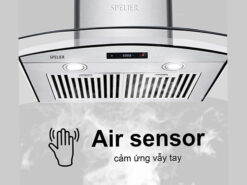 Máy hút mùi Spelier SP 655GS 2 cam ung vay tay may hut mui spelier sp 655gs