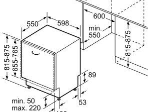 may rua bat Bosch sgh4hcx48e tskt