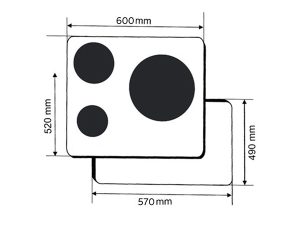 Bếp từ Bells IBTC3EU60 1 kich thuoc lap dat bep tu bells ibtc3eu60