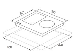 kich thuoc lap dat bep tu kapani k 58301s
