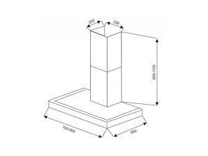 kich thuoc lap dat may hut mui kapani neptune 900
