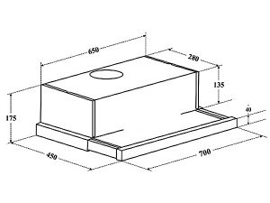 kich thuoc lap dat may hut mui binova bi 28 w 06