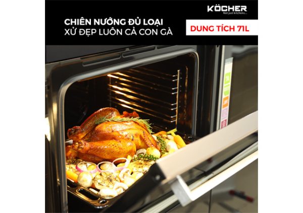 dung tich lon lo nuong kocher koeu 71s14f