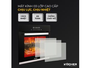 mat kinh lo nuong kocher koeu 71s14f