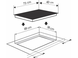 Bếp từ Richborn RI7343H28P 9 kich thuoc lap dat bep tu richborn ri7343h28p