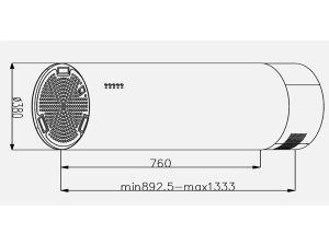 Máy hút mùi Fandi FD 8899ID SMART 10 kich thuoc lap dat may hut mui fandi fd 8899id smart