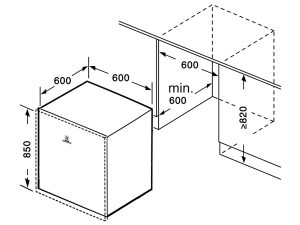 Máy rửa bát Richborn RDP6085FJB 12 kich thuoc lap dat may rua bat richborn rdp6085fjb